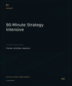 90-Minute Strategy Intensive placeholder artwork
