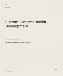 Custom Business Toolkit Development placeholder artwork